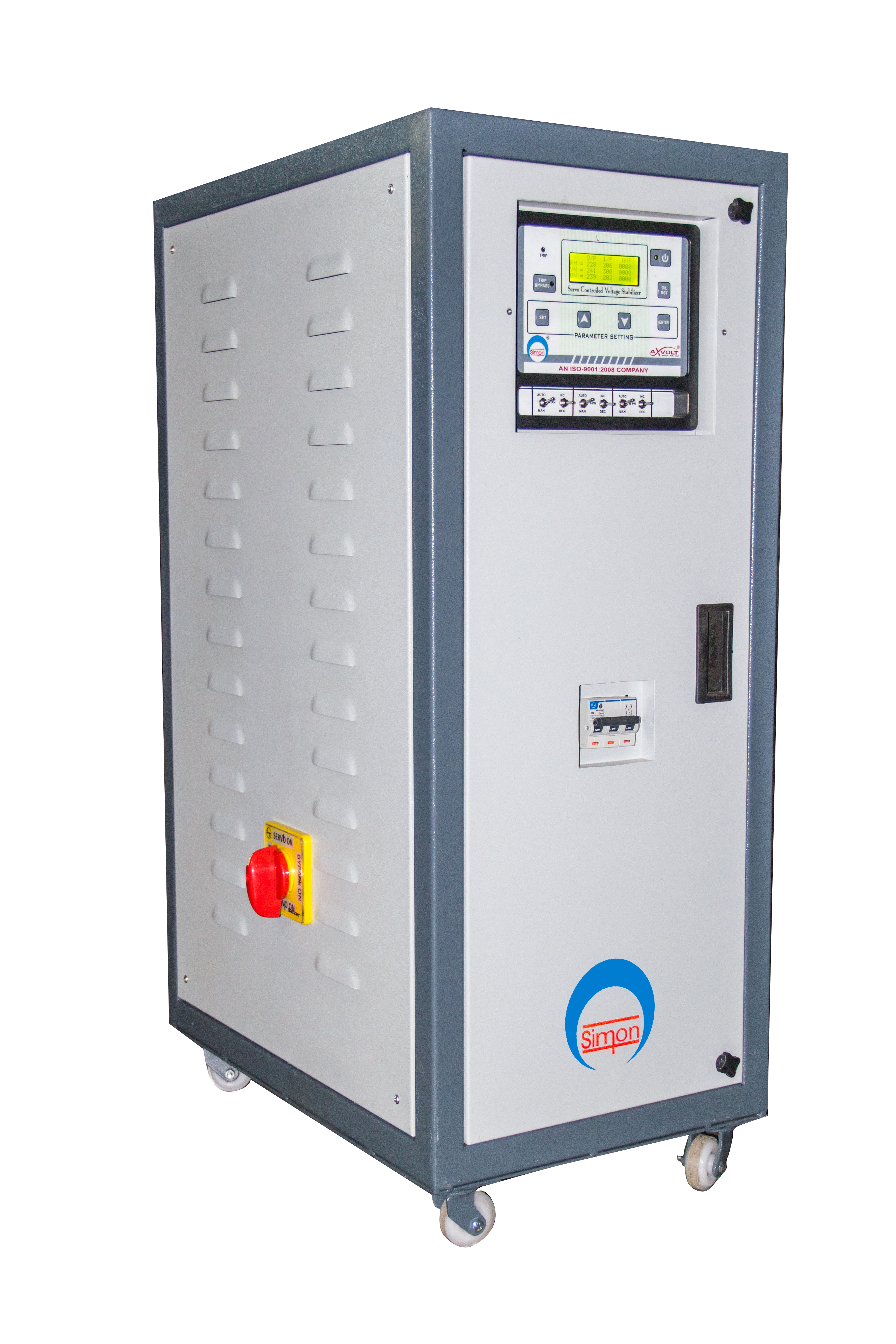 SERVO VOLTAGE STABILIZER (AIR COOLED) (OIL COOLED)